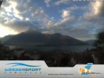 Archived image Webcam Lake Como - Water Sports Center Domaso 05:00