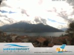 Archived image Webcam Lake Como - Water Sports Center Domaso 11:00