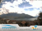 Archived image Webcam Lake Como - Water Sports Center Domaso 13:00