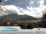 Archived image Webcam Lake Como - Water Sports Center Domaso 15:00