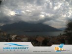 Archived image Webcam Lake Como - Water Sports Center Domaso 17:00