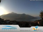 Archiv Foto Webcam Comer See - Wassersportcenter Domaso 06:00