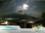 Archiv Foto Webcam Comer See - Wassersportcenter Domaso 23:00