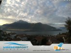 Archiv Foto Webcam Comer See - Wassersportcenter Domaso 05:00
