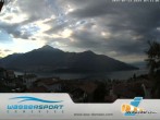Archiv Foto Webcam Comer See - Wassersportcenter Domaso 06:00