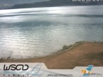 Archiv Foto Webcam Comer See - Strand in Domaso 07:00