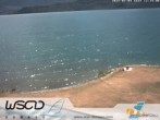 Archiv Foto Webcam Comer See - Strand in Domaso 11:00