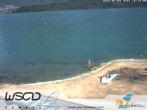 Archiv Foto Webcam Comer See - Strand in Domaso 15:00