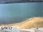 Archiv Foto Webcam Comer See - Strand in Domaso 07:00