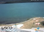 Archiv Foto Webcam Comer See - Strand in Domaso 13:00
