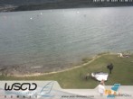Archiv Foto Webcam Comer See - Strand in Domaso 15:00