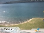 Archiv Foto Webcam Comer See - Strand in Domaso 09:00