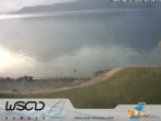 Archiv Foto Webcam Comer See - Strand in Domaso 06:00