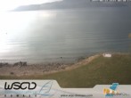 Archiv Foto Webcam Comer See - Strand in Domaso 07:00