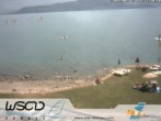 Archiv Foto Webcam Comer See - Strand in Domaso 11:00