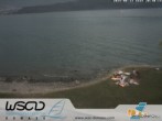 Archiv Foto Webcam Comer See - Strand in Domaso 19:00