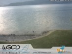 Archiv Foto Webcam Comer See - Strand in Domaso 06:00