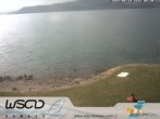 Archiv Foto Webcam Comer See - Strand in Domaso 07:00