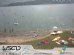 Archiv Foto Webcam Comer See - Strand in Domaso 11:00