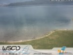 Archiv Foto Webcam Comer See - Strand in Domaso 08:00