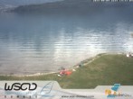 Archiv Foto Webcam Comer See - Strand in Domaso 11:00