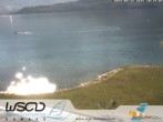 Archiv Foto Webcam Comer See - Strand in Domaso 09:00