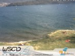 Archiv Foto Webcam Comer See - Strand in Domaso 15:00