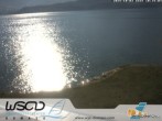 Archiv Foto Webcam Comer See - Strand in Domaso 09:00