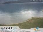 Archiv Foto Webcam Comer See - Strand in Domaso 11:00