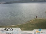 Archiv Foto Webcam Comer See - Strand in Domaso 15:00