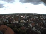 Archived image Webcam View from the church to the town square in Zirndorf 11:00