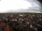Archived image Webcam View from the church to the town square in Zirndorf 13:00