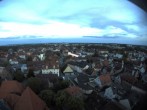 Archived image Webcam View from the church to the town square in Zirndorf 19:00