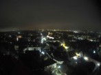 Archived image Webcam View from the church to the town square in Zirndorf 23:00