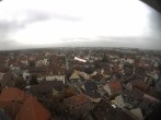 Archived image Webcam View from the church to the town square in Zirndorf 09:00