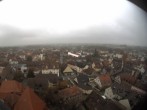 Archived image Webcam View from the church to the town square in Zirndorf 11:00