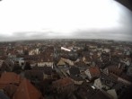 Archived image Webcam View from the church to the town square in Zirndorf 11:00