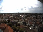 Archived image Webcam View from the church to the town square in Zirndorf 09:00