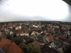 Archived image Webcam View from the church to the town square in Zirndorf 11:00