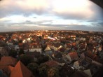 Archived image Webcam View from the church to the town square in Zirndorf 19:00