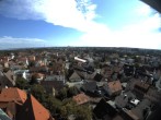 Archived image Webcam View from the church to the town square in Zirndorf 10:00