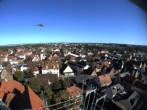 Archived image Webcam View from the church to the town square in Zirndorf 15:00