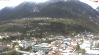 Archived image Webcam Panoramic view of Landeck 13:00