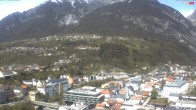 Archived image Webcam Panoramic view of Landeck 11:00