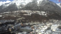 Archived image Webcam Panoramic view of Landeck 09:00