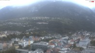 Archiv Foto Webcam Panoramablick über Landeck 19:00