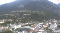 Archived image Webcam Panoramic view of Landeck 13:00