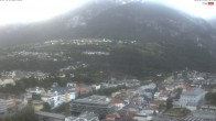Archiv Foto Webcam Panoramablick über Landeck 19:00