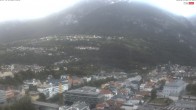 Archiv Foto Webcam Panoramablick über Landeck 21:00