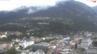 Archived image Webcam Panoramic view of Landeck 09:00